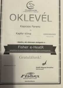 fisher oklevél